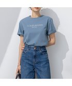 【23区/NIJYUSANKU】の【洗える】ボタニカル カラー Tシャツ ダルブルー系|ID: prp329100004498617 ipo3291000000031736599