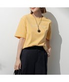 【23区/NIJYUSANKU】の【洗える】ボタニカル カラー Tシャツ イエロー系|ID: prp329100004498617 ipo3291000000031736606