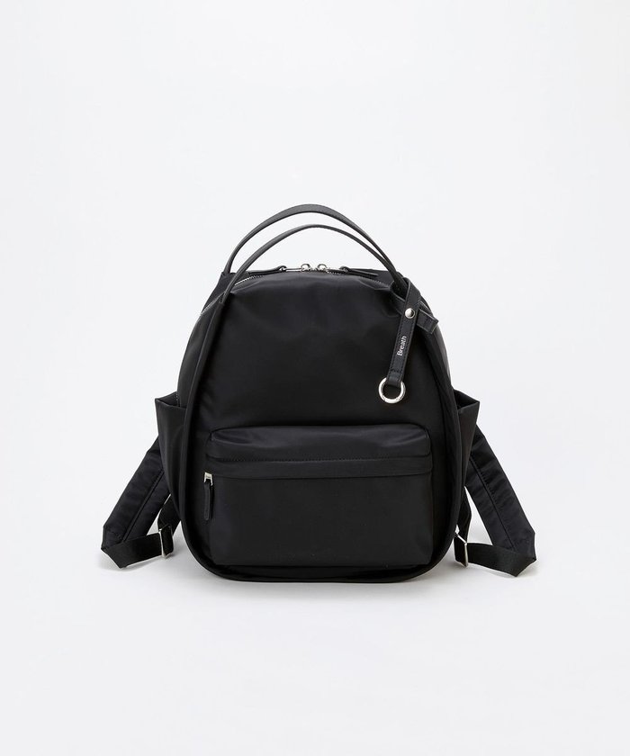 【トプカピ/TOPKAPI】の【Breath TOPKAPI】【撥水】ツヤ ナイロン レザーハンドル ミニ リュック インテリア・キッズ・メンズ・レディースファッション・服の通販 founy(ファニー) https://founy.com/ ファッション Fashion レディースファッション WOMEN バッグ Bag コンパクト Compact 傘 Umbrella チャーム Charm フィット Fit フォルム Form ポケット Pocket モダン Modern モノトーン Monotone リュック Ruck Sack ワンポイント One Point エレガント 上品 Elegant |ID: prp329100004498626 ipo3291000000031736678