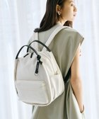 【トプカピ/TOPKAPI】の【Breath TOPKAPI】【撥水】ツヤ ナイロン レザーハンドル ミニ リュック 人気、トレンドファッション・服の通販 founy(ファニー) ファッション Fashion レディースファッション WOMEN バッグ Bag コンパクト Compact 傘 Umbrella チャーム Charm フィット Fit フォルム Form ポケット Pocket モダン Modern モノトーン Monotone リュック Ruck Sack ワンポイント One Point エレガント 上品 Elegant thumbnail クリーム|ID: prp329100004498626 ipo3291000000032063570