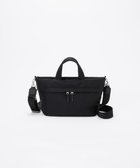 【トプカピ/TOPKAPI】の【Breath TOPKAPI】【撥水】マット ナイロン ショルダー付き ミニ トートバッグ ブラック|ID: prp329100004498629 ipo3291000000031830005
