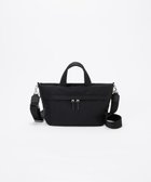 【トプカピ/TOPKAPI】の【Breath TOPKAPI】【撥水】マット ナイロン ショルダー付き ミニ トートバッグ ブラック|ID: prp329100004498629 ipo3291000000032595734