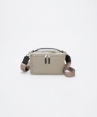 【トプカピ/TOPKAPI】の【Breath TOPKAPI】【撥水】マット ナイロン ボックス型 ショルダーバッグ グレー|ID: prp329100004498632 ipo3291000000031830017
