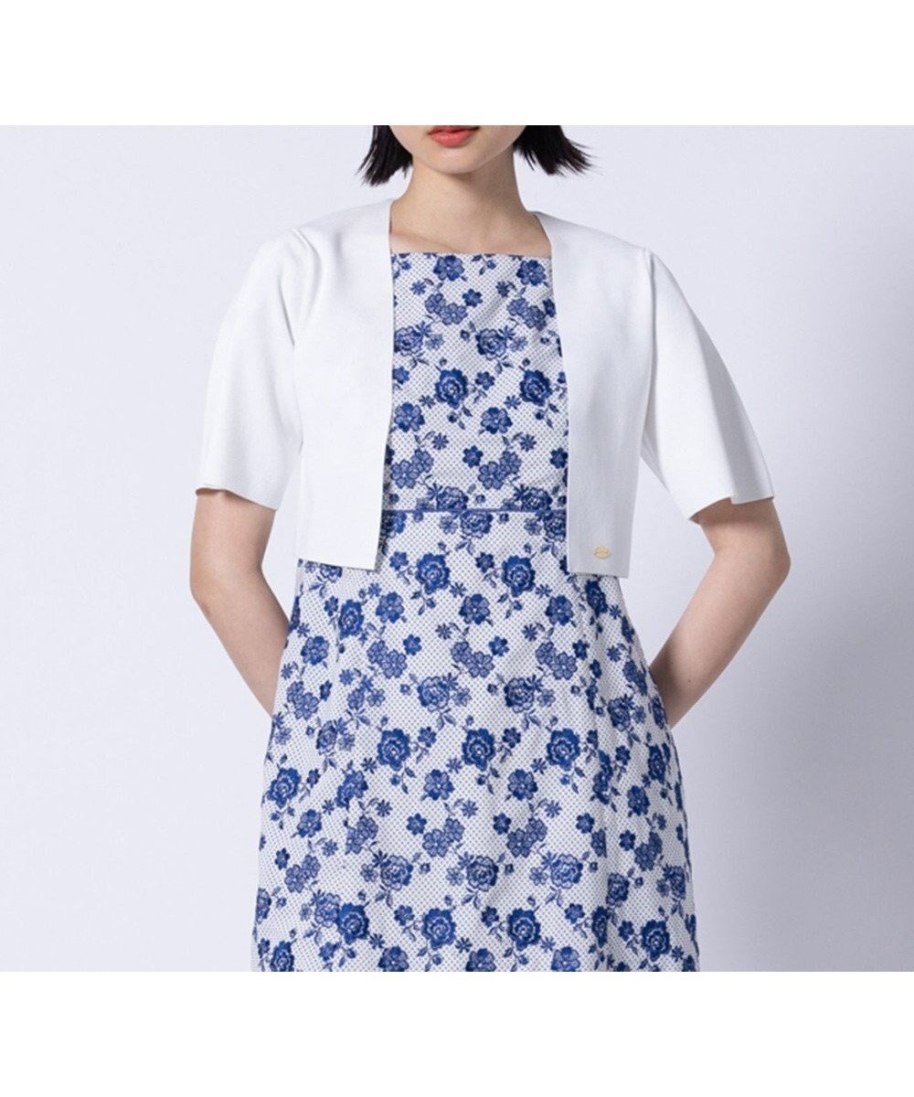 【トッカ/TOCCA】の【洗える】CREAPE BOLERO ボレロ インテリア・キッズ・メンズ・レディースファッション・服の通販 founy(ファニー) 　ファッション　Fashion　レディースファッション　Ladies' Fashion Online　アウター　Coat Outerwear　ボレロ　Bolero jackets　2025年　2025　2025春夏・S/S　Ss,Spring/Summer,2025　ボレロ　Bolero　夏　Summer　春　Spring　S/S・春夏　Ss・Spring/Summer　洗える　Washable　アイボリー系|ID: prp329100004498645 ipo3291000000032575558
