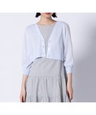【トッカ/TOCCA】の【美人百花掲載】【洗える】SHEER BUBBLE KNIT ニットカーディガン ブルー系|ID: prp329100004498646 ipo3291000000033577648