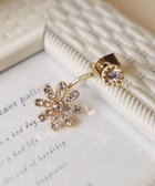 【ティアクラッセ/Tiaclasse】の【金属アレルギー対応】フラワーキャッチピアス ゴールド|ID: prp329100004498669 ipo3291000000036005476