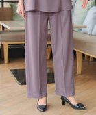 【ティアクラッセ/Tiaclasse】の【洗える・接触冷感・紫外線ケア・サラごこち】選べるパンツ(テーパード/ワイド) ピンクモカ:ワイド|ID: prp329100004498685 ipo3291000000031909733