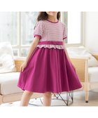 【組曲 / KIDS/KUMIKYOKU】の【110-140㎝】マリンボーダー ワンピース ラズベリー|ID: prp329100004499306 ipo3291000000034294927