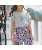 【組曲 / KIDS/KUMIKYOKU】の【110-140㎝】ひまわりブーケ Tシャツ サックスブルー|ID: prp329100004499310 ipo3291000000032550046