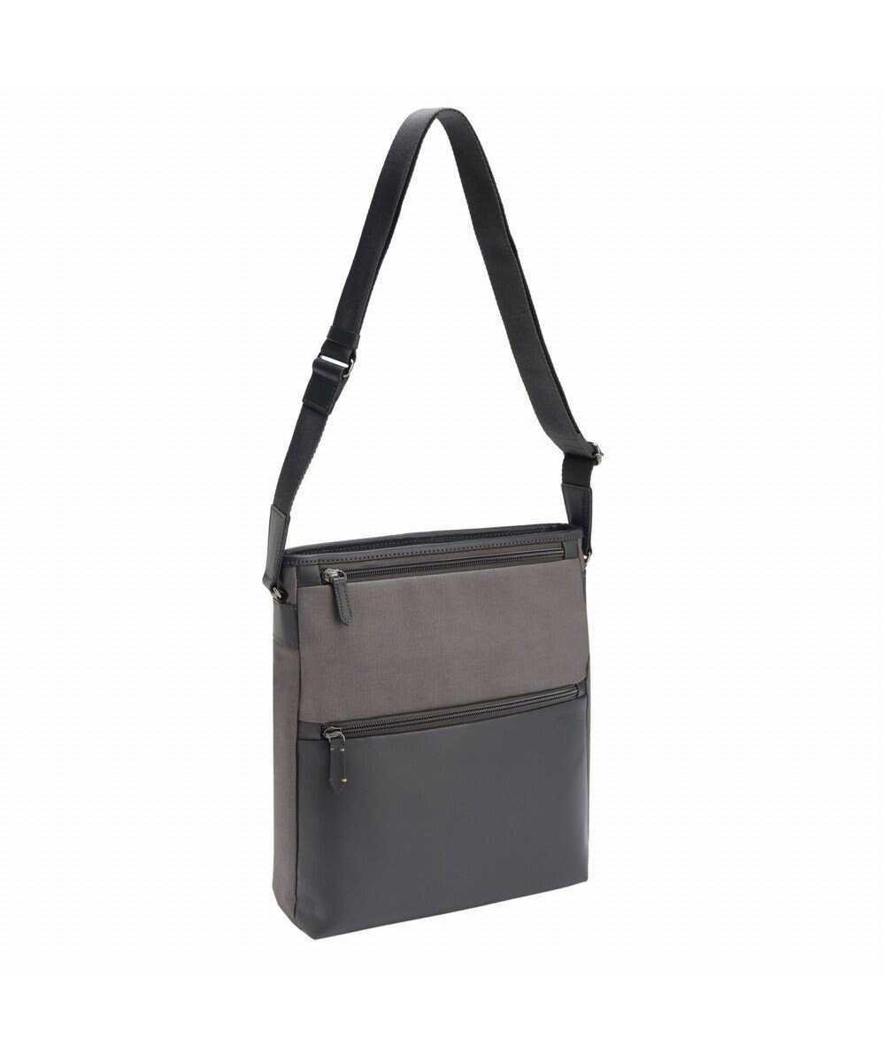 【エース バッグズ アンド ラゲッジ/ACE BAGS & LUGGAGE / MEN】のultima tokyo ディーノ ショルダーバッグ フロントファスナーポケット 68174 ウルティマトーキョー インテリア・キッズ・メンズ・レディースファッション・服の通販 founy(ファニー) 　ファッション　Fashion　メンズファッション　MEN　バッグ　Bag/Men　ショルダー　Shoulder　シンプル　Simple　スマート　Smart　トレンド　Trend　フロント　Front　ベーシック　Basic　ポケット　Pocket　エレガント 上品　Elegant　グレー|ID: prp329100004499331 ipo3291000000031742834