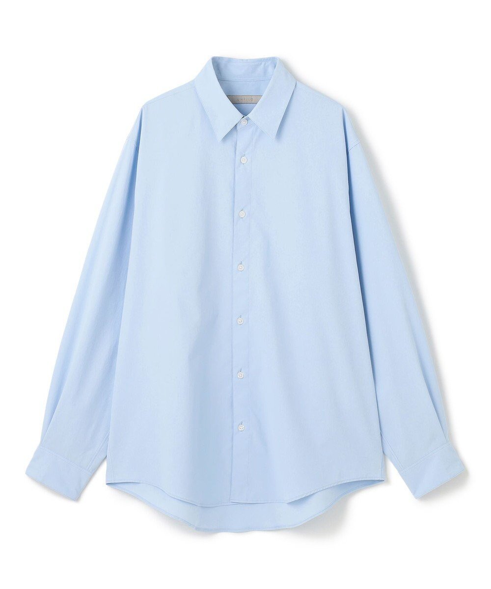 【アンフィーロ/UNFILO / MEN】の【ストレッチ/接触冷感/UVケア】コンフォートシャツ レギュラーカラー インテリア・キッズ・メンズ・レディースファッション・服の通販 founy(ファニー) 　ファッション　Fashion　メンズファッション　MEN　トップス・カットソー　Tops/Tshirt/Men　シャツ　Shirts　シンプル　Simple　ストレッチ　Stretch　バランス　Balance　レギュラー　Regular　A/W・秋冬　Aw・Autumn/Winter・Fw・Fall-Winter　S/S・春夏　Ss・Spring/Summer　夏　Summer　ライトブルー|ID: prp329100004499339 ipo3291000000032273341