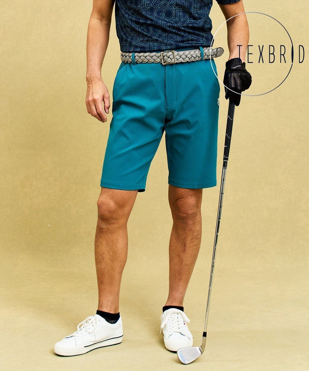 【23区 ゴルフ/23区GOLF / MEN】の【MEN】高伸縮・超軽量・撥水の高機能素材「TEXBRID」を採用した超軽量ハーフパンツ スタイリングしやすい3カラー インテリア・キッズ・メンズ・レディースファッション・服の通販 founy(ファニー) 　ファッション　Fashion　メンズファッション　Fashion for Men　ボトムス　Bottoms　ハーフパンツ・ショートパンツ　Shorts & Half Pants　春　Spring　軽量　Lightweight, Ultra Light　ショート　Short, Short Length　ストレッチ　Stretch, Stretchy Fabric　スポーツ　Sports, Activewear　スマホ　Smartphone, Mobile Device　ハーフ　Half, Half-Length　フィット　Fit, Slim Fit　ベーシック　Basic, Essential　ボトム　Bottoms, Lower Wear　ポケット　Pocket, Pocket Detail　メッシュ　Mesh, Net Fabric　ヨーク　Yoke, Yoke Design　S/S・春夏　SS, Spring/Summer, Warm Season　夏　Summer　エレガント 上品　Elegant　パイングリーン系|ID: prp329100004499347 ipo3291000000031975037
