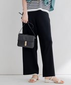 【23区/NIJYUSANKU】の【洗える】レーヨンポリエステルストレッチ ニット パンツ ブラック系|ID: prp329100004499373 ipo3291000000031983903
