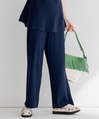 【23区/NIJYUSANKU】の【洗える】レーヨンポリエステルストレッチ ニット パンツ ネイビー系|ID: prp329100004499373 ipo3291000000031983906