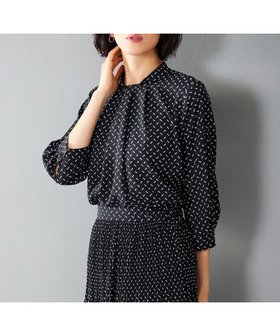 【自由区/JIYU-KU】 【セットアップ対応・洗える】ライトサテン8分袖 ブラウス人気、トレンドファッション・服の通販 founy(ファニー) ファッション Fashion レディースファッション WOMEN トップス・カットソー Tops/Tshirt シャツ/ブラウス Shirts/Blouses セットアップ Setup トップス Tops インナー Inner サテン Satin ジャケット Jacket ストレッチ Stretch セットアップ Set Up ツイル Twill ドット Dot ドレープ Drape フォーマル Formal フロント Front プリーツ Pleats 人気 Popularity 夏 Summer 春 Spring S/S・春夏 Ss・Spring/Summer 洗える Washable 無地 Plain Color |ID:prp329100004499379