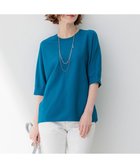 【23区/NIJYUSANKU】の【洗える】レーヨンポリエステルストレッチ ドルマン ニット ブルー系|ID: prp329100004499407 ipo3291000000031969075