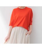 【23区/NIJYUSANKU】の【洗える】レーヨンポリエステルストレッチ ドルマン ニット 人気、トレンドファッション・服の通販 founy(ファニー) ファッション Fashion レディースファッション Ladies' Fashion Online トップス・カットソー Tops/Tshirt ニット Knit Tops オレンジ Orange 春 Spring 洗える Washable ストレッチ Stretch セーター Sweater フォルム Form モダン Modern リラックス Relax ワイド Wide S/S・春夏 Ss・Spring/Summer 夏 Summer 2024年 2024 2024春夏・S/S Ss,Spring/Summer,2024 エレガント 上品 Elegant thumbnail オレンジ系|ID: prp329100004499407 ipo3291000000032640902