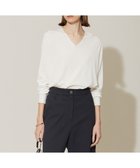 【アイシービー/iCB】の【WEB限定カラーあり・接触冷感・UVケア・洗える】 シンセティックハイゲージ Vネックプルオーバー 人気、トレンドファッション・服の通販 founy(ファニー) ファッション Fashion レディースファッション WOMEN トップス・カットソー Tops/Tshirt ニット Knit Tops プルオーバー Pullover Vネック V-Neck インナー Inner 春 Spring 洗える Washable カーディガン Cardigan シンプル Simple ジャケット Jacket セーター Sweater ボトム Bottom 半袖 Short Sleeve ロング Long S/S・春夏 Ss・Spring/Summer 再入荷 Restock/Back In Stock/Re Arrival 夏 Summer 2024年 2024 2024春夏・S/S Ss,Spring/Summer,2024 エレガント 上品 Elegant thumbnail オフホワイト系|ID: prp329100004499452 ipo3291000000031744475