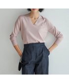 【アイシービー/iCB】の【WEB限定カラーあり・接触冷感・UVケア・洗える】 シンセティックハイゲージ Vネックプルオーバー ピンク系[WEB限定]|ID: prp329100004499452 ipo3291000000031976038
