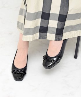 【ブリジット バーキン/Bridget Birkin】の【Bridget Birkin walk】アクリルチェーンウォーキングパンプス 人気、トレンドファッション・服の通販 founy(ファニー) ファッション Fashion レディースファッション WOMEN アクリル Acrylic エナメル Enamel チェーン Chain フィット Fit |ID:prp329100004499560