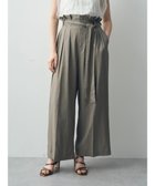 【イェッカ ヴェッカ/YECCA VECCA】のハイウエストリボンワイドパンツ 人気、トレンドファッション・服の通販 founy(ファニー) ファッション Fashion レディースファッション WOMEN パンツ Pants おすすめ Recommend フリル Frills リネン Linen リボン Ribbon ワイド Wide 今季 This Season 夏 Summer 春 Spring S/S・春夏 Ss・Spring/Summer thumbnail Khaki|ID: prp329100004499651 ipo3291000000031746260