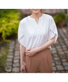 【エニィ スィス/any SiS】の【接触冷感・吸水速乾・UVケア】エアリードレープスムーススキッパー ブラウス 人気、トレンドファッション・服の通販 founy(ファニー) ファッション Fashion レディースファッション WOMEN トップス・カットソー Tops/Tshirt シャツ/ブラウス Shirts/Blouses とろみ Thickness スキッパー Skipper ドレープ Drape エレガント 上品 Elegant ビジネス 仕事 通勤 Business 再入荷 Restock/Back In Stock/Re Arrival 吸水 Water Absorption 夏 Summer 春 Spring S/S・春夏 Ss・Spring/Summer 楽ちん Easy thumbnail オフ|ID: prp329100004499700 ipo3291000000031746711
