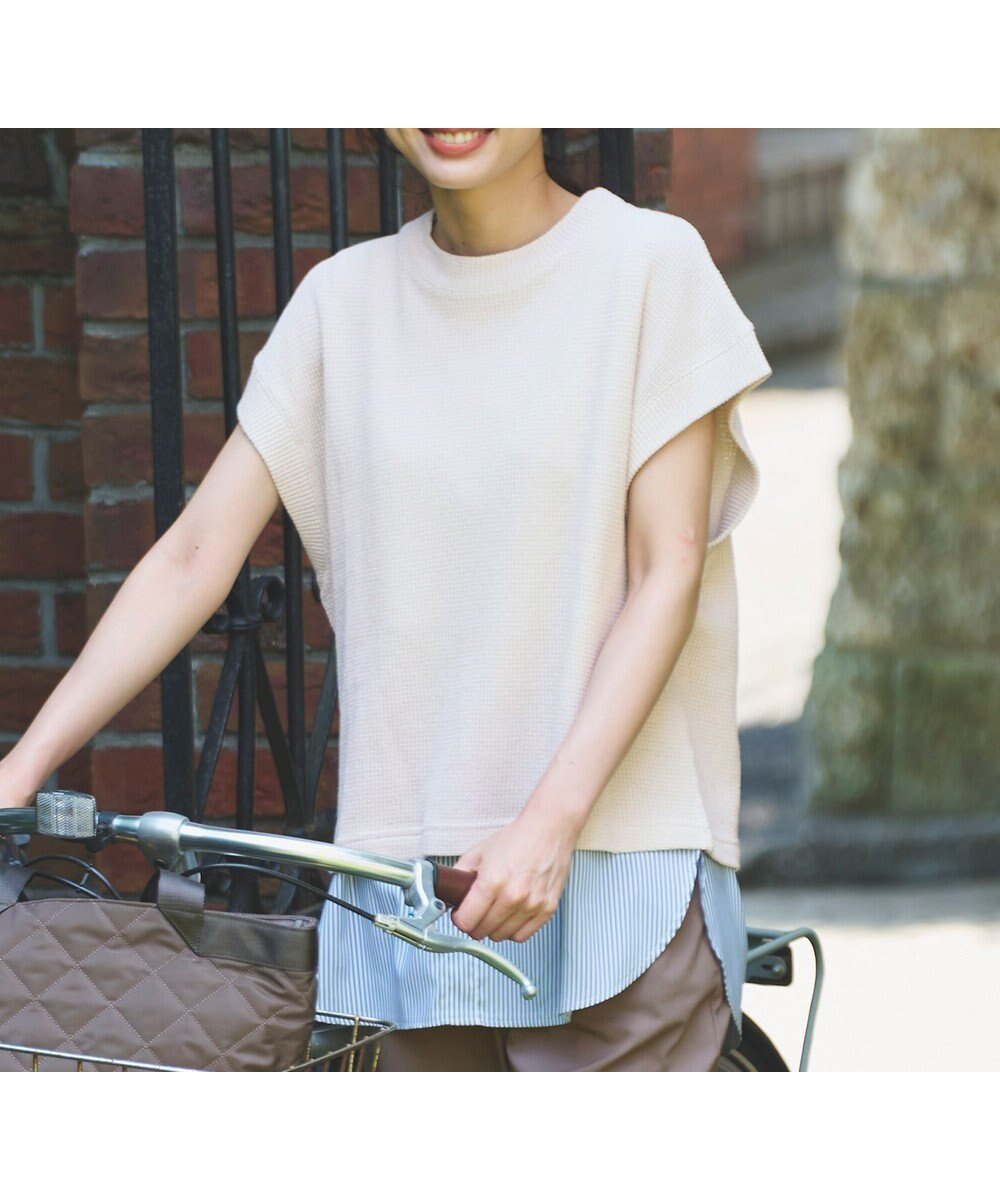 【エニィファム/any FAM】の【洗濯機可】フレンチスリーブニットソー 人気、トレンドファッション・服の通販 founy(ファニー) 　ファッション　Fashion　レディースファッション　WOMEN　トップス・カットソー　Tops/Tshirt　ニット　Knit Tops　おすすめ　Recommend　クロップド　Cropped　シンプル　Simple　セーター　Sweater　トレンド　Trend　バランス　Balance　ベーシック　Basic　夏　Summer　春　Spring　S/S・春夏　Ss・Spring/Summer　軽量　Lightweight　 other-1|ID: prp329100004499882 ipo3291000000031747920