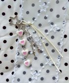 【ウィゴー/WEGO】の4連カラーハートキーホルダー ホワイト|ID: prp329100004499948 ipo3291000000032742753