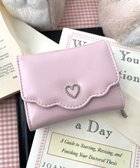 【ウィゴー/WEGO】のフリルデザインハートメタルウォレット ライトピンク|ID: prp329100004499950 ipo3291000000032099341