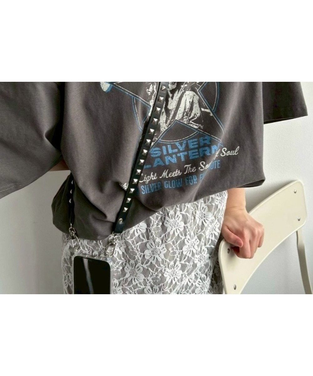 【ウィゴー/WEGO】のPUスタッズストラップ インテリア・キッズ・メンズ・レディースファッション・服の通販 founy(ファニー) 　ファッション　Fashion　レディースファッション　WOMEN　スポーツウェア　Sportswear　おすすめ　Recommend　アクセサリー　Accessories　スタッズ　Studs　スポーツ　Sports　スマホ　Smartphone　スマホケース　Phone Case　モバイル　Mobile　再入荷　Restock/Back In Stock/Re Arrival　ブラック|ID: prp329100004499962 ipo3291000000031828972