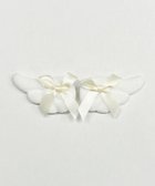 【ウィゴー/WEGO】のL2Pリボン羽クリップ オフホワイト|ID: prp329100004499972 ipo3291000000031829045