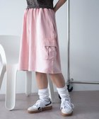 【ウィゴー/WEGO】のスウェットカーゴハーフパンツ ピンク|ID: prp329100004499986 ipo3291000000031994356