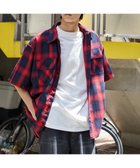 【ウィゴー/WEGO】の【ユニセックス着用ITEM/SMLサイズ展開】オンブレチェックシャツ(SS) 人気、トレンドファッション・服の通販 founy(ファニー) ファッション Fashion レディースファッション WOMEN トップス・カットソー Tops/Tshirt シャツ/ブラウス Shirts/Blouses 春 Spring カーゴパンツ Cargo Pants ガーリー Girly グラデーション Gradation コンパクト Compact 今季 This Season スマホ Smartphone タンク Tank チェック Check デニム Denim トレンド Trend ハーフ Half ビッグ Big ポケット Pocket 半袖 Short Sleeve 羽織 Haori ミニスカート Mini Skirt リラックス Relax ルーズ Loose S/S・春夏 Ss・Spring/Summer おすすめ Recommend 夏 Summer thumbnail 柄6|ID: prp329100004500006 ipo3291000000032192932