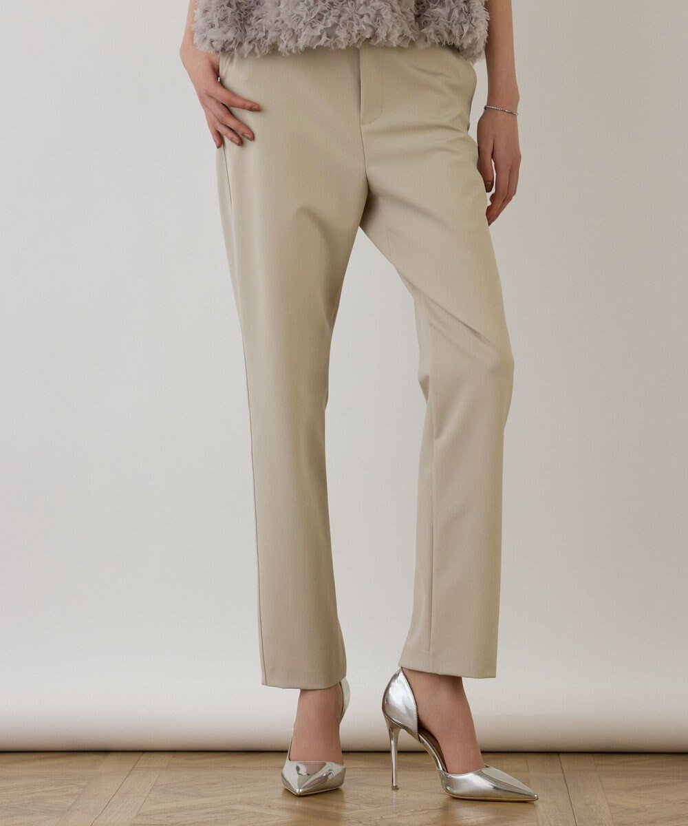 【グレース コンチネンタル/GRACE CONTINENTAL】のストレッチテーパードパンツ 人気、トレンドファッション・服の通販 founy(ファニー) 　ファッション　Fashion　レディースファッション　WOMEN　パンツ　Pants　シンプル　Simple　ストレッチ　Stretch　スマート　Smart　ベーシック　Basic　ボトム　Bottom　再入荷　Restock/Back In Stock/Re Arrival　夏　Summer　定番　Standard　春　Spring　S/S・春夏　Ss・Spring/Summer　 other-1|ID: prp329100004500069 ipo3291000000031830097