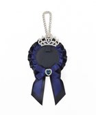 【ウィゴー/WEGO】のティアラリボンロゼットキーホルダー ネイビー|ID: prp329100004500100 ipo3291000000032099081