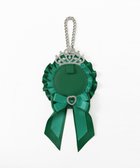 【ウィゴー/WEGO】のティアラリボンロゼットキーホルダー グリーン|ID: prp329100004500100 ipo3291000000032099088