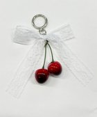 【ウィゴー/WEGO】のビッグチェリーリボンキーホルダー 柄2|ID: prp329100004500137 ipo3291000000032742746