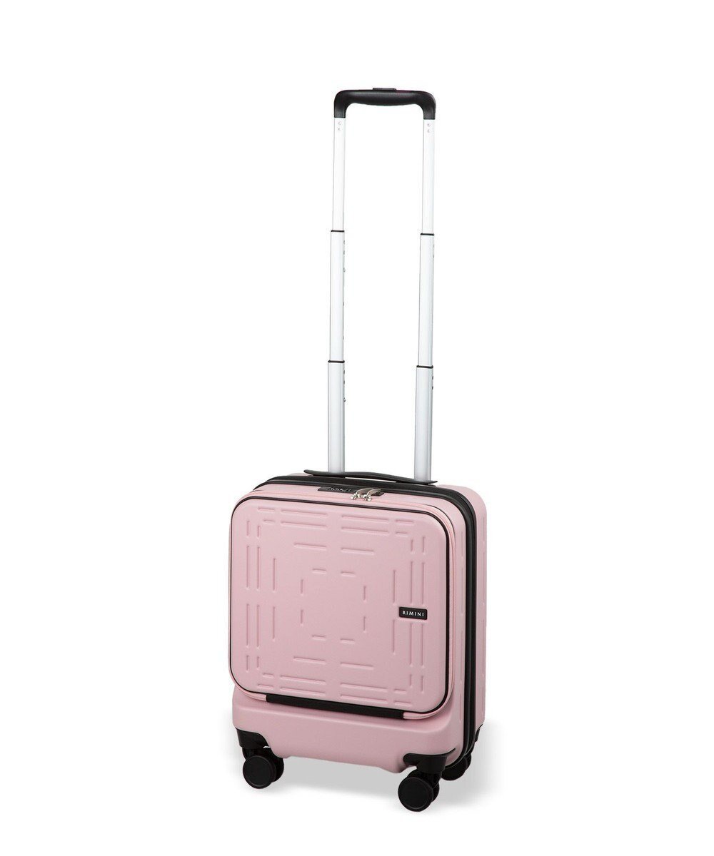 【エースバッグズアンドラゲッジ/ACE BAGS & LUGGAGE】のRIMINI シーロ スーツケース 機内持ち込み 21-25L 06841 リミニ インテリア・キッズ・メンズ・レディースファッション・服の通販 founy(ファニー) 　ファッション　Fashion　レディースファッション　WOMEN　スーツ　Suits　スクエア　Square　フロント　Front　ポケット　Pocket　リュック　Ruck Sack　再入荷　Restock/Back In Stock/Re Arrival　おすすめ　Recommend　旅行　Travel　スーツケース キャリーケース　Suitcase　ピンク|ID: prp329100004500141 ipo3291000000031984960