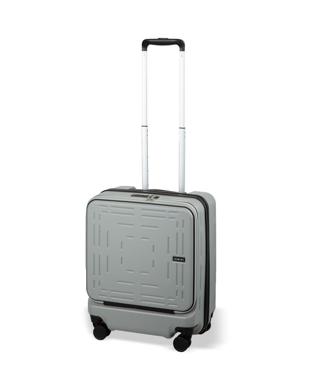 【エースバッグズアンドラゲッジ/ACE BAGS & LUGGAGE】のRIMINI シーロ スーツケース 機内持ち込み 38-44L 06842 リミニ インテリア・キッズ・メンズ・レディースファッション・服の通販 founy(ファニー) 　ファッション　Fashion　レディースファッション　WOMEN　スーツ　Suits　スクエア　Square　フロント　Front　ポケット　Pocket　リュック　Ruck Sack　再入荷　Restock/Back In Stock/Re Arrival　おすすめ　Recommend　旅行　Travel　スーツケース キャリーケース　Suitcase　シルバー|ID: prp329100004500142 ipo3291000000031984966