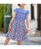 【組曲 / KIDS/KUMIKYOKU】の【110-140㎝】サマーフラワー ワンピース 人気、トレンドファッション・服の通販 founy(ファニー) ファッション Fashion キッズファッション KIDS ワンピース Dress/Kids カットソー Cut And Sew ギャザー Gather サマー Summer シルケット Mercerization ドッキング Docking フラワー Flower フリル Frills ヨーク Yoke エレガント 上品 Elegant 再入荷 Restock/Back In Stock/Re Arrival 夏 Summer 春 Spring S/S・春夏 Ss・Spring/Summer 楽ちん Easy thumbnail ブルー|ID: prp329100004500670 ipo3291000000031754539