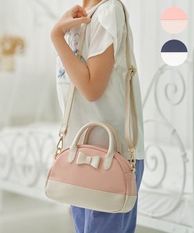 【組曲 / KIDS/KUMIKYOKU】 【Fサイズ】ミニボストンバッグ人気、トレンドファッション・服の通販 founy(ファニー) ファッション Fashion キッズファッション KIDS フィット Fit ベーシック Basic ボストンバッグ Boston Bag リボン Ribbon 春 Spring 軽量 Lightweight |ID:prp329100004500678