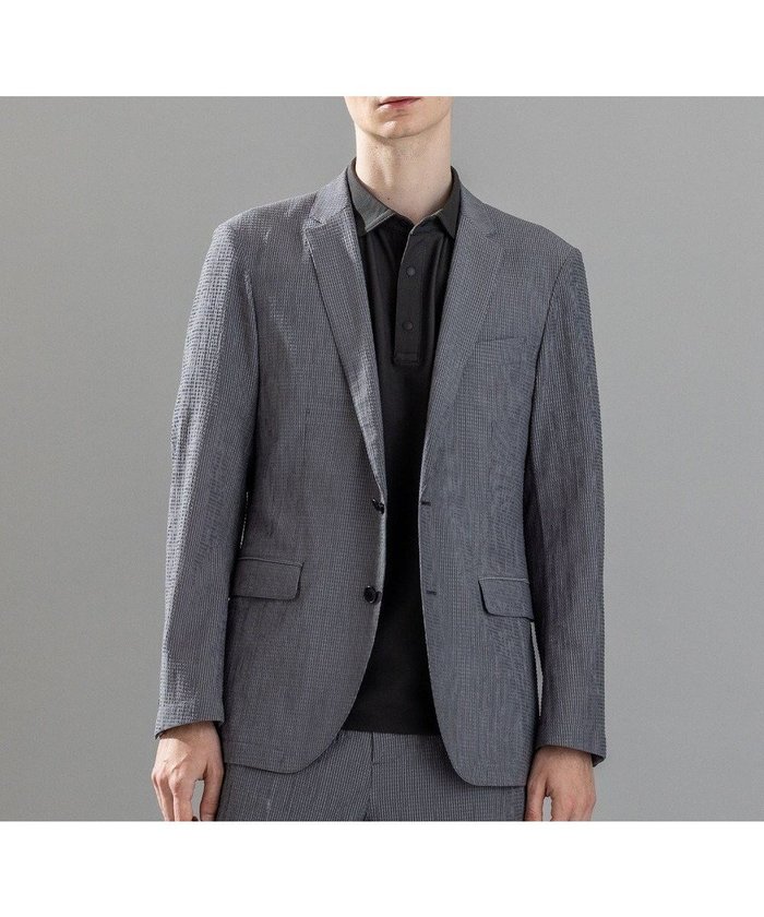 【ジョゼフ オム/JOSEPH HOMME / MEN】の新型・新素材【洗える/速乾性/通気性/ストレッチ】トリコサッカーストレッチ ジャケット インテリア・キッズ・メンズ・レディースファッション・服の通販 founy(ファニー) https://founy.com/ ファッション Fashion メンズファッション Fashion for Men アウター Men's Coats Outerwear テーラードジャケット Tailored Jackets & Blazers 春 Spring 洗える Machine Washable サッカー Seersucker, Summer Fabric ジャケット Jacket, Outerwear ストレッチ Stretch, Stretchy Fabric セットアップ Set-Up, Coordinated Outfit センター Center, Center Line フラップ Flap, Flap Pocket フロント Front, Front Design ベーシック Basic, Essential ポケット Pocket, Pocket Detail リラックス Relax, Relaxed Fit S/S・春夏 SS, Spring/Summer, Warm Season 夏 Summer |ID: prp329100004500686 ipo3291000000033653579