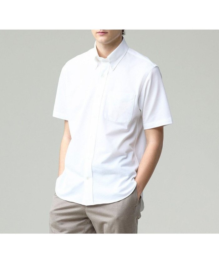 【ジェイ プレス/J.PRESS / MEN】の【吸水速乾 / 抗菌防臭 / 防シワ】【J.PRESS OXFORD JERSEY】カノコインレイ半袖 シャツ / B.D. インテリア・キッズ・メンズ・レディースファッション・服の通販 founy(ファニー) https://founy.com/ ファッション Fashion メンズファッション Men's Style Online トップス・カットソー Tops/Tshirt/Men シャツ Shirts インナー Inner オックス Ox 春 Spring 吸水 Water Absorption 抗菌 Antibacterial シンプル Simple ジャケット Jacket ジャージー Jersey ドレス Dress バランス Balance フィット Fit ベーシック Basic ポケット Pocket ポロシャツ Polo Shirt 半袖 Short Sleeve メンズ Mens S/S・春夏 Ss・Spring/Summer 夏 Summer |ID: prp329100004500700 ipo3291000000032633546