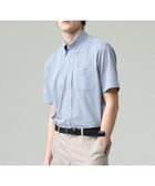 【ジェイ プレス/J.PRESS / MEN】の【吸水速乾 / 抗菌防臭 / 防シワ】【J.PRESS OXFORD JERSEY】カノコインレイ半袖 シャツ / B.D. ライトグレー系|ID: prp329100004500700 ipo3291000000032633548
