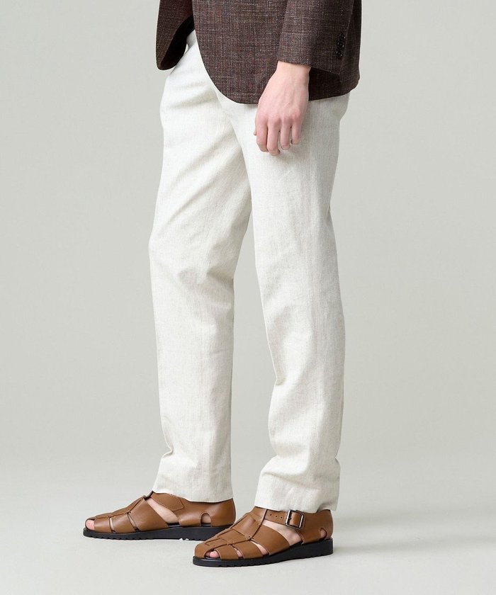 【ジェイ プレス/J.PRESS / MEN】の【ウォッシャブル可】コンフォートストレッチリネン スラックス インテリア・キッズ・メンズ・レディースファッション・服の通販 founy(ファニー) https://founy.com/ ファッション Fashion メンズファッション Fashion for Men ボトムス Bottoms ウォッシャブル Machine Washable 春 Spring ストレッチ Stretch, Stretchy Fabric スマート Smart, Elegant スラックス Slacks, Dress Pants テーパード Tapered, Tapered Pants ドローストリング Drawstring, Pull Cord ミックス Mix, Mixed Style ラグジュアリー Luxury, Elegant リネン Linen, Linen Fabric リラックス Relax, Relaxed Fit ループ Loop, Loop Knit S/S・春夏 SS, Spring/Summer, Warm Season 再入荷 Restock / Back in Stock 夏 Summer ビジネス 仕事 通勤 Business / Work / Commuting |ID: prp329100004500707 ipo3291000000032649826