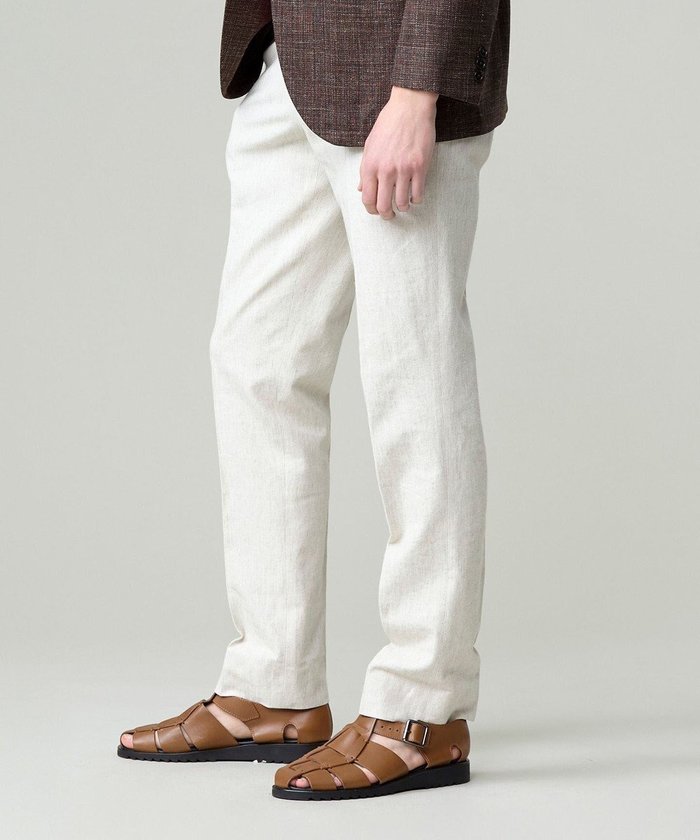 【ジェイ プレス/J.PRESS / MEN】の【ウォッシャブル可】コンフォートストレッチリネン スラックス インテリア・キッズ・メンズ・レディースファッション・服の通販 founy(ファニー) https://founy.com/ ファッション Fashion メンズファッション Fashion for Men ボトムス Bottoms ウォッシャブル Machine Washable 春 Spring ストレッチ Stretch, Stretchy Fabric スマート Smart, Elegant スラックス Slacks, Dress Pants テーパード Tapered, Tapered Pants ドローストリング Drawstring, Pull Cord ミックス Mix, Mixed Style ラグジュアリー Luxury, Elegant リネン Linen, Linen Fabric リラックス Relax, Relaxed Fit ループ Loop, Loop Knit S/S・春夏 SS, Spring/Summer, Warm Season 再入荷 Restock / Back in Stock 夏 Summer ビジネス 仕事 通勤 Business / Work / Commuting |ID: prp329100004500707 ipo3291000000033112213