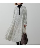 【23区/NIJYUSANKU】の【洗える】モノクロトーンプリント ワンピース アイボリー系|ID: prp329100004500731 ipo3291000000031975410
