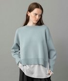 【ネイヴ/NAVE】の【ReNAVE・洗える】スムースニット プルオーバー 人気、トレンドファッション・服の通販 founy(ファニー) ファッション Fashion レディースファッション Ladies' Fashion Online トップス・カットソー Tops/Tshirt ニット Knit Tops プルオーバー Pullover 洗える Washable カットソー Cut And Sew カーディガン Cardigan ジャケット Jacket ストレッチ Stretch スリット Slit セットアップ Set Up セーター Sweater ダブル Double ベーシック Basic A/W・秋冬 Aw・Autumn/Winter・Fw・Fall-Winter おすすめ Recommend thumbnail サックスブルー系|ID: prp329100004500758 ipo3291000000032425715