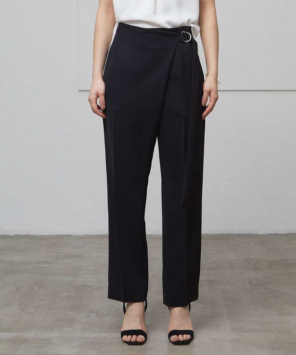 【ベイジ,/BEIGE,】のLAMERAY / クロップドパンツ インテリア・キッズ・メンズ・レディースファッション・服の通販 founy(ファニー) 　ファッション　Fashion　レディースファッション　Fashion for Women　パンツ　Pants & Trousers　ウォッシャブル　Machine Washable　シルク　Silk, 100% Silk　ラップ　Wrap, Wrap Design　ビジネス 仕事 通勤　Business / Work / Commuting　夏　Summer　春　Spring　S/S・春夏　SS, Spring/Summer, Warm Season　洗える　Machine Washable　Black|ID: prp329100004500782 ipo3291000000034941105