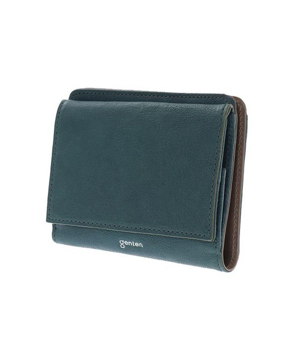 【ゲンテン/genten】の【新色】フレスコ 二つ折り財布 インテリア・キッズ・メンズ・レディースファッション・服の通販 founy(ファニー) ファッション Fashion レディースファッション Fashion for Women ミニ財布・二つ折り財布 Wallets & Card Cases イタリア Italy インド Indian Textile コンパクト Compact, Small Size シンプル Simple, Minimal 財布 Wallet, Purse ポケット Pocket, Pocket Detail エレガント 上品 Elegant グリーン|ID: prp329100004500787 ipo3291000000036256646
